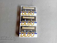 NOI CASETE AUDIO - HITACHI DL60 - 3 bucăți