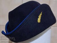 Pălărie de damă JPTRAANSPORT uniformă CFR stewardesă cocardă