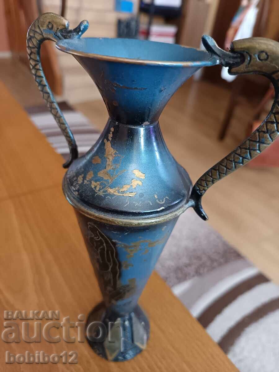 Retro metal vase - 5