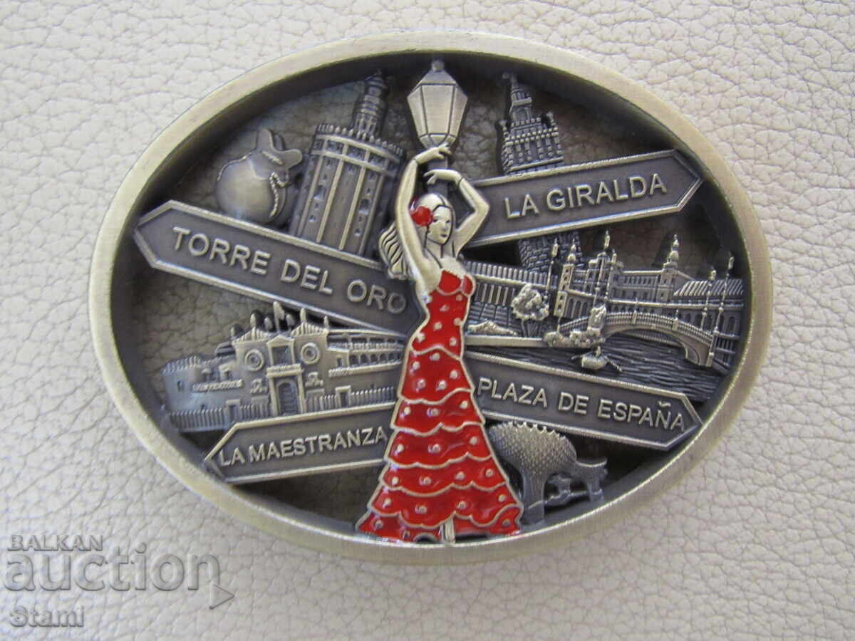 Magnet metalic din Sevilla, Spania - 1