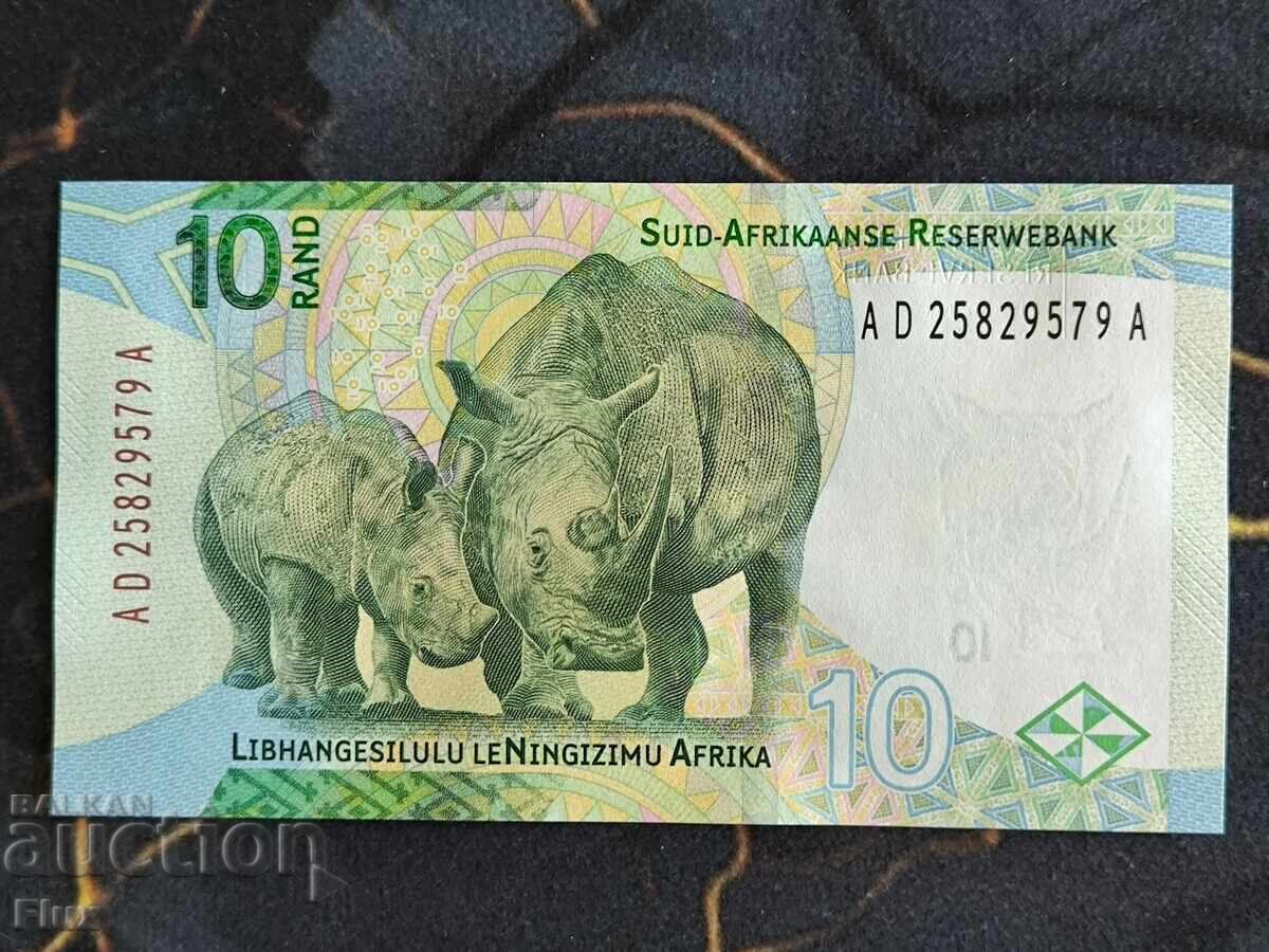 Τραπεζογραμμάτιο - Νότια Αφρική - 10 ραντ | 2023 με τιμή € 4.75 | 9.29 BGN Τραπεζογραμμάτιο - Νότια Αφρική - 10 ραντ | 2023 με τιμή € 4.75 | 9.29 BGN