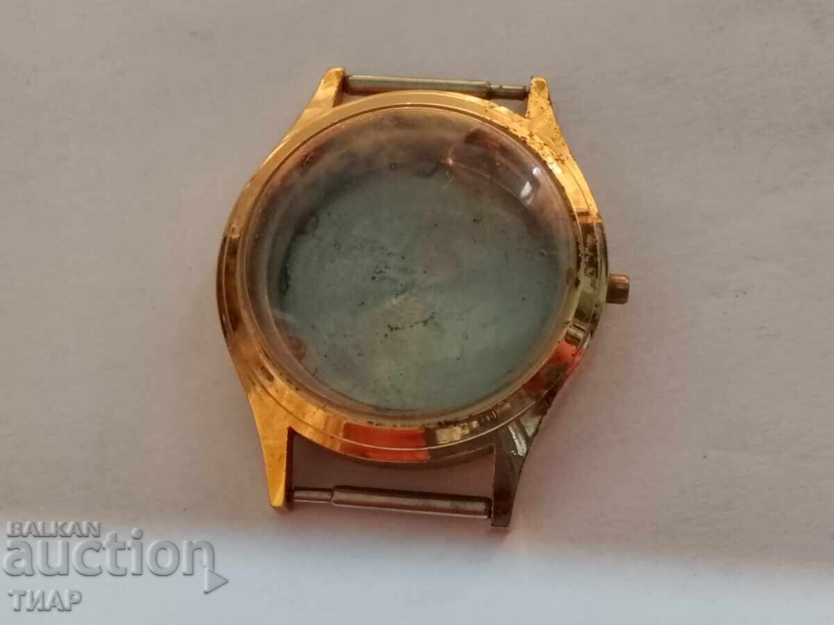 Carcasă de ceas Swiss placată cu aur