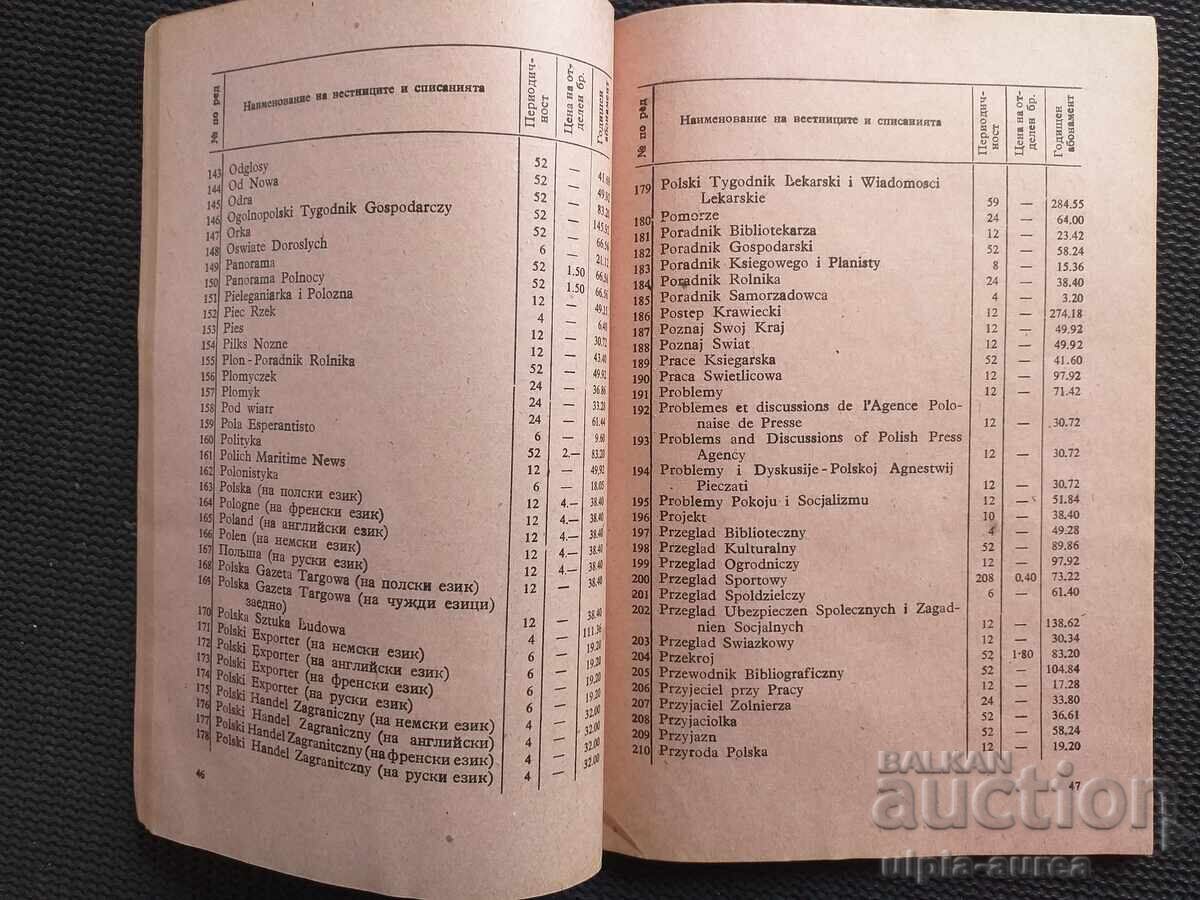 Catalog cu preț € 1.80 | 3.52 BGN Catalog cu preț € 1.80 | 3.52 BGN