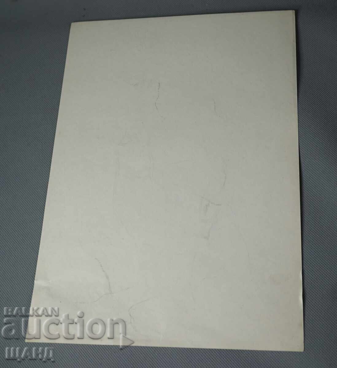 Old Master desen creion erotic nud corp feminin cu preț € 2.45 | 4.79 BGN