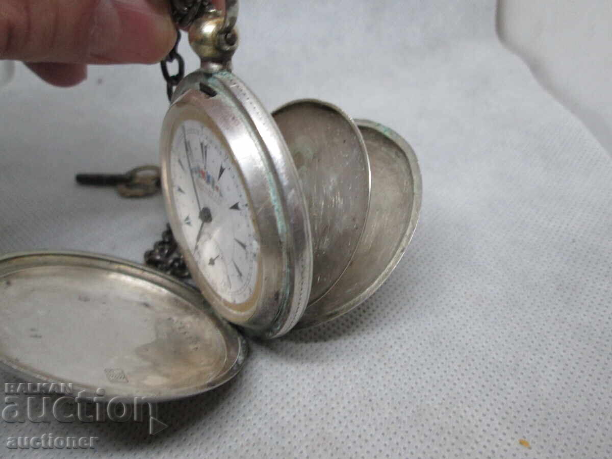 Licitație CEAS DE ARGINT SERKISOFF-BILLODES ZENITH