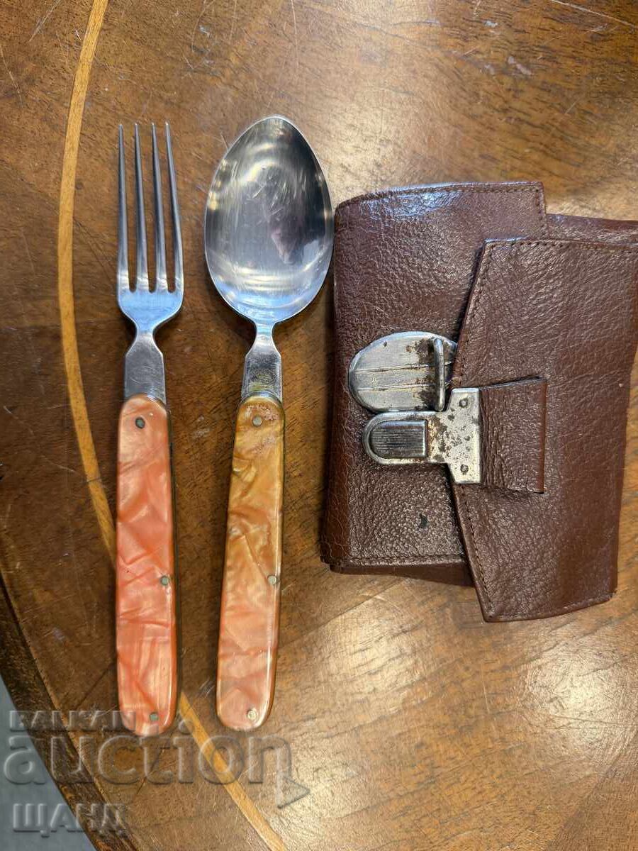 Πέτκο Ντένεφ Τουριστικό Σετ Κουτάλι Μαχαίρι Πιρούνι