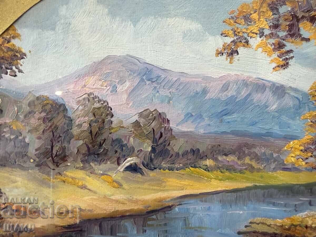 Аукцион Стара Картина Пейзаж Виктор Попов Елена Попова Попови