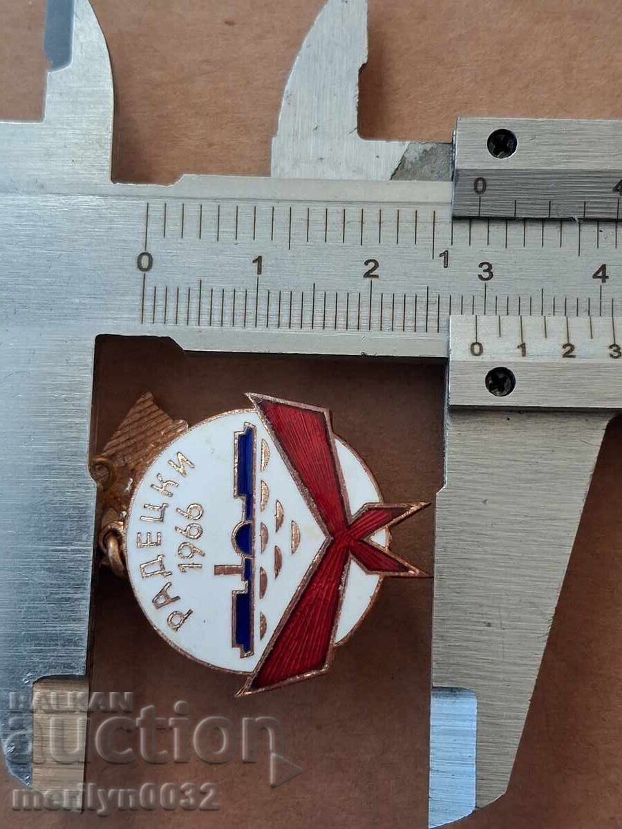 Livrarea Insigna piept "Corabia Radetzky" 1966 medalie insignă