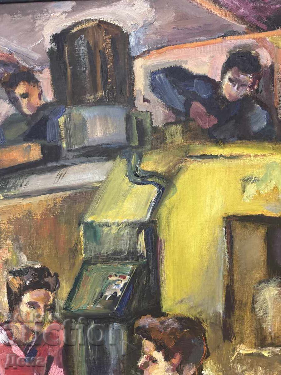 Licitație Mare tablou vechi, de maestru Licitație Mare tablou vechi, de maestru