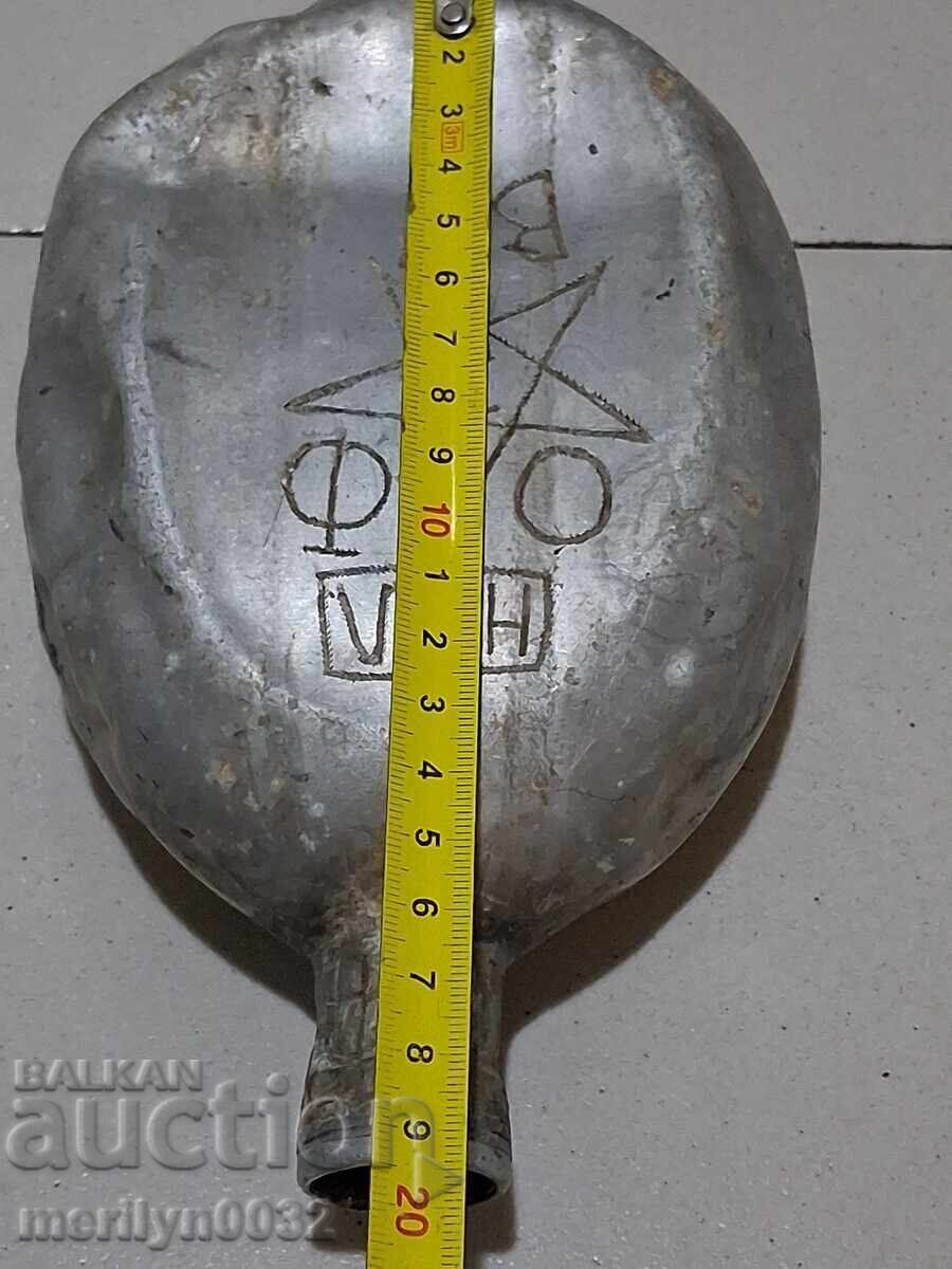 German Canteen Partisan OF World War II WW2 UNIQUE - 5