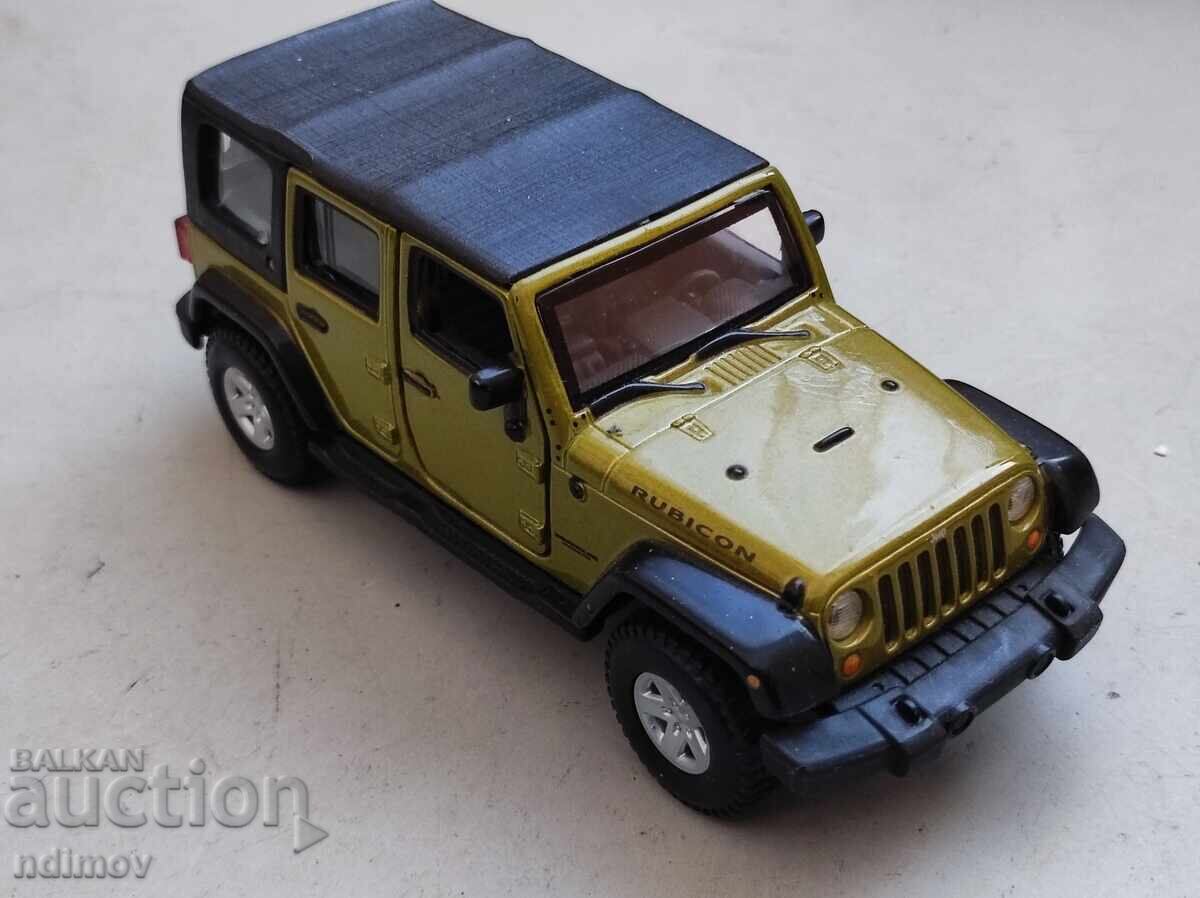 JEEP WRANGLER BURAGO 1/32 kolichka μοντέλο