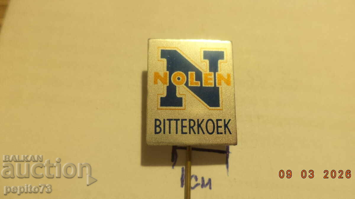 Semn de reclamă, Nolen, marcă de produse de cofetărie