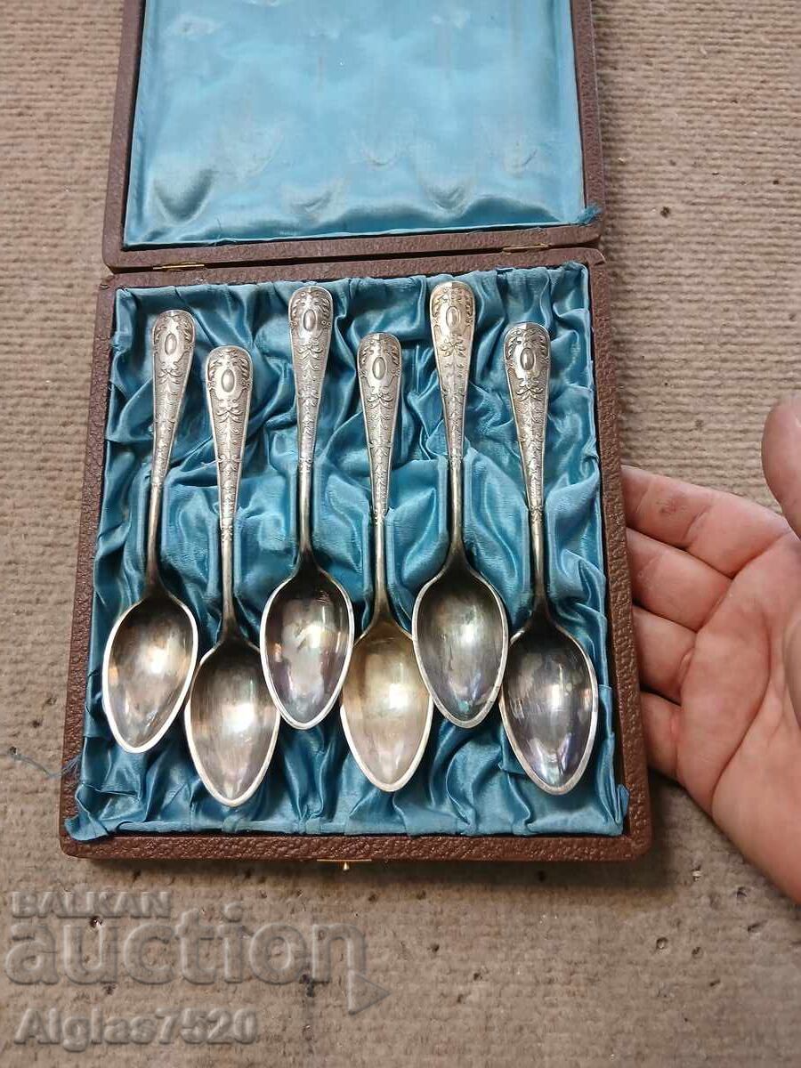 Παράδοση Σετ 6 ασημένιων κουταλιών από την αυστριακή εταιρεία "Angentor"