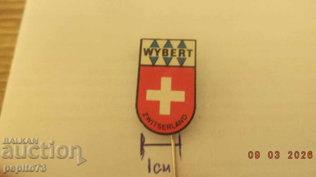 Διαφημιστικό σήμα, Wybert, μάρκα καραμέλας με τιμή € 1.00 | 1.96 BGN