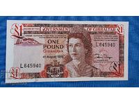 Gibraltar 1988 1 liră UNC Nouă