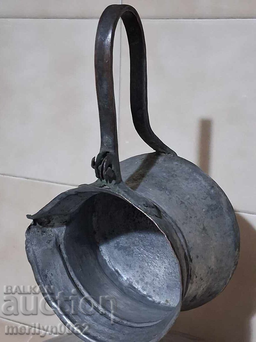 Vas de cupru, cupru, cazan, ibric, tigaie, alambic - 6