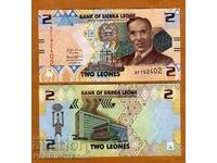 СИЕРА ЛЕОНЕ SIERRA LEONE 2 емисия  issue 2022 НОВИ UNC