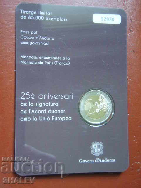 2 Euro 2015 Andorra "25 years customs in EU"/Andorra/(2)- Unc - 5