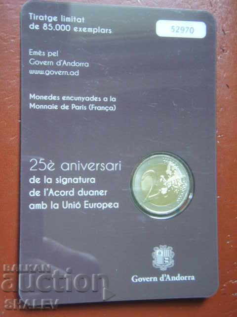 2 Euro 2015 Andorra "25 years customs in EU"/Andorra/(2)- Unc - 6