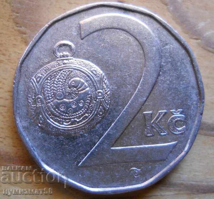 2 Crowns 1993 - Czech Republic 2 Crowns 1993 - Czech Republic