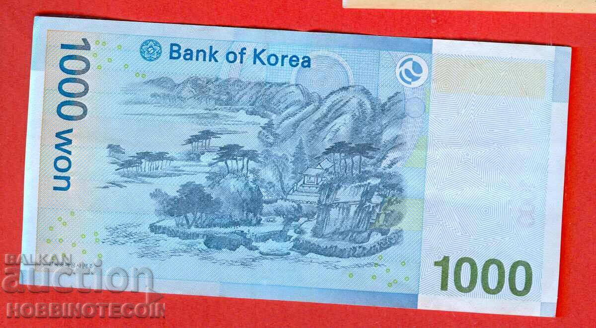 ЮЖНА КОРЕЯ KOREA 1000 - 1 000 Вон issue 2007 с цена € 0.99 | 1.94 лв.