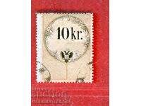 AUSTRIA - ȘTAMBELE DE PALTANĂ - ȘTAMBĂ DE PALTONĂ - 10 Kr