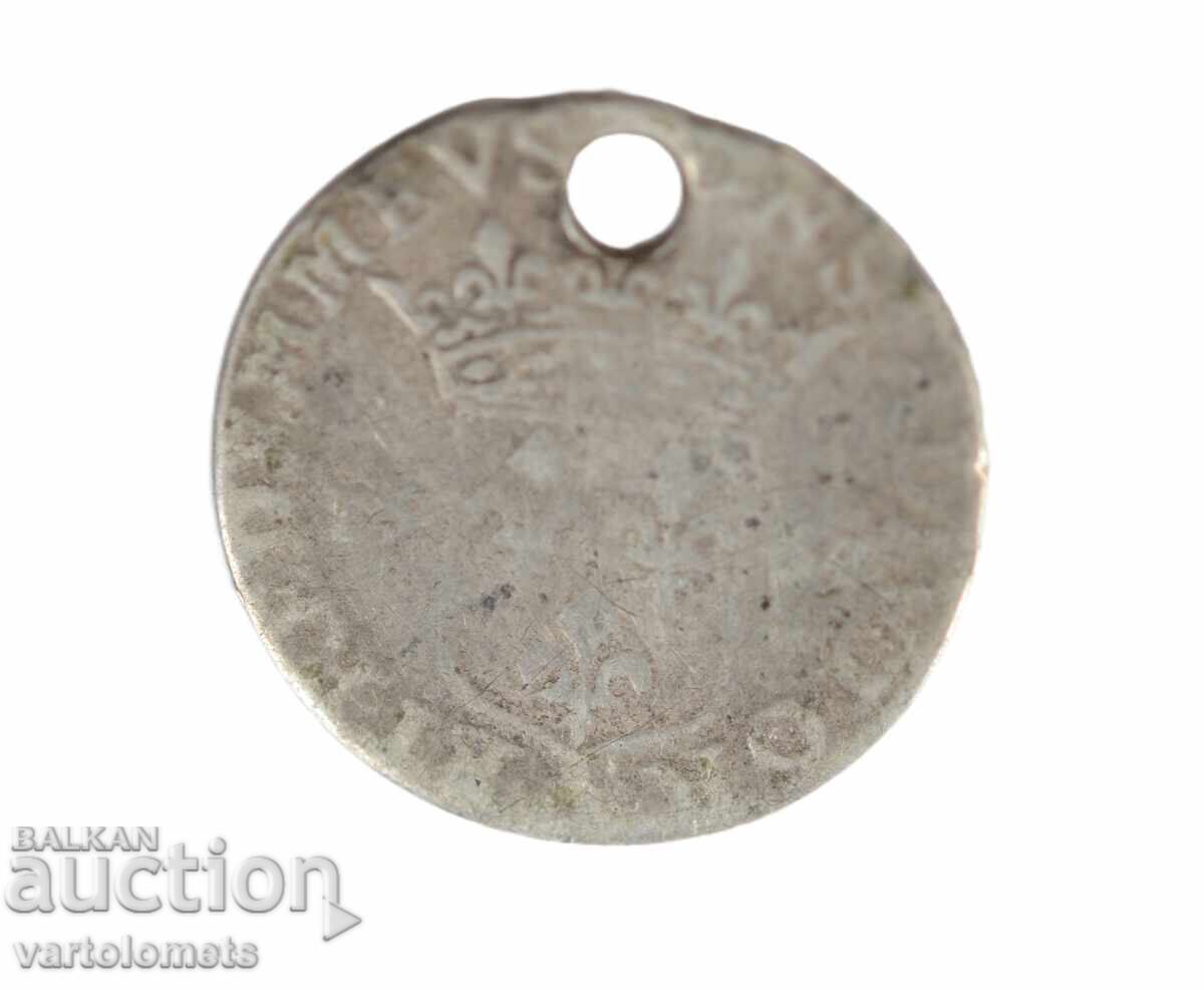 Srebyrna moneta - Frantsia Ludvig XIV sredata na XVII vek. με τιμή € 6.00 | 11.73 BGN