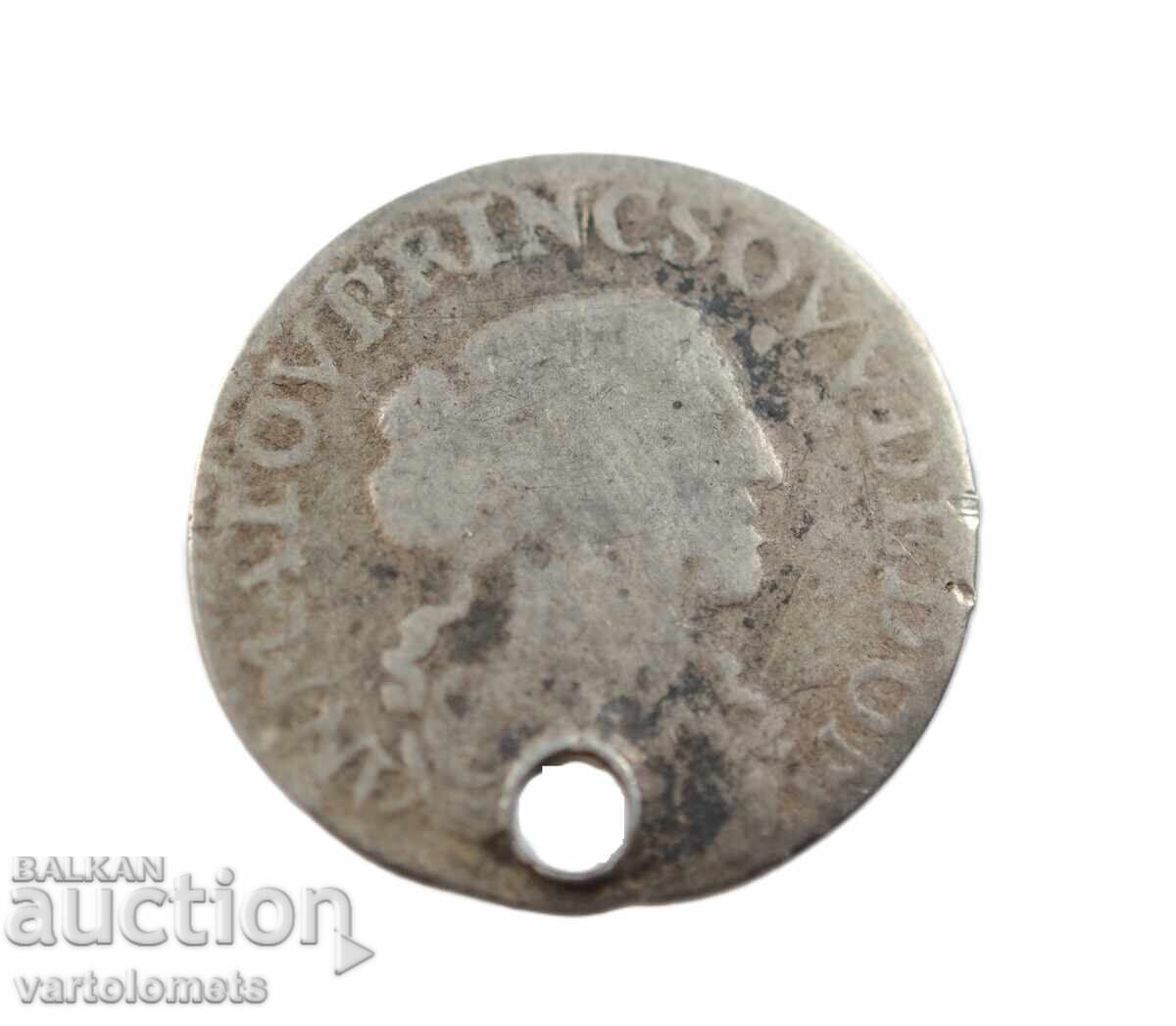 Srebyrna moneta - Frantsia Ludvig XIV sredata na XVII vek.