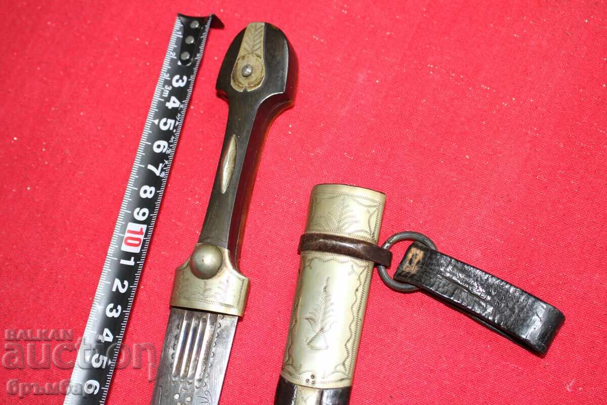 Auction  Osmanska kama kinzhal kindzhal s nadpis po ostrieto.