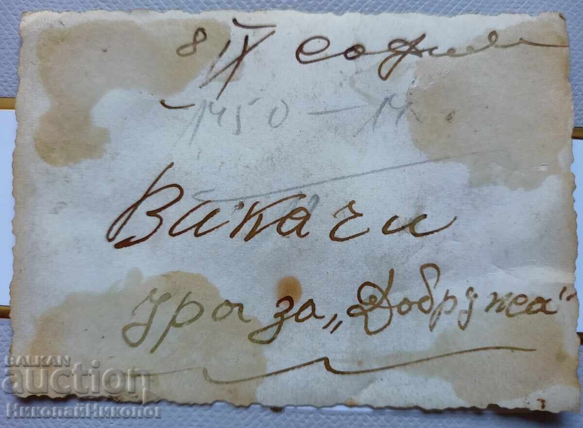 SMALL OLD PHOTO SOFIA "FANS" FC "DOBRUDZHA" DOBRICH ZH352 with price € 2.00 | 3.91 BGN