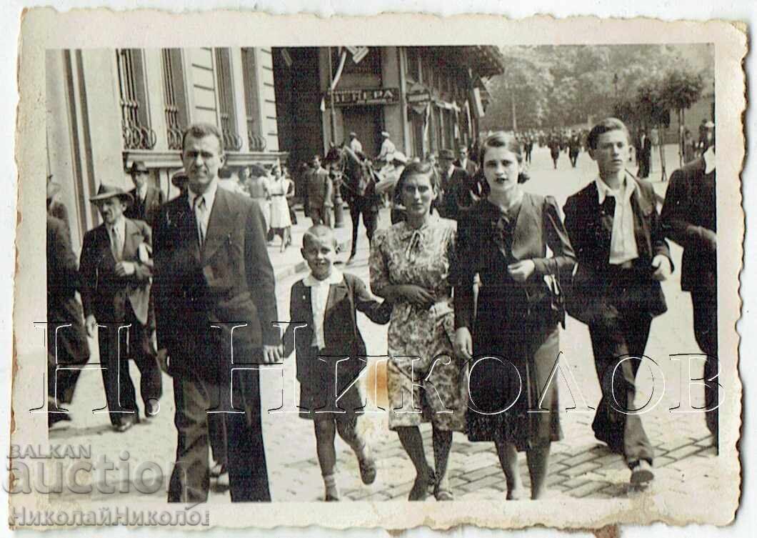 SMALL OLD PHOTO SOFIA "FANS" FC "DOBRUDZHA" DOBRICH ZH352