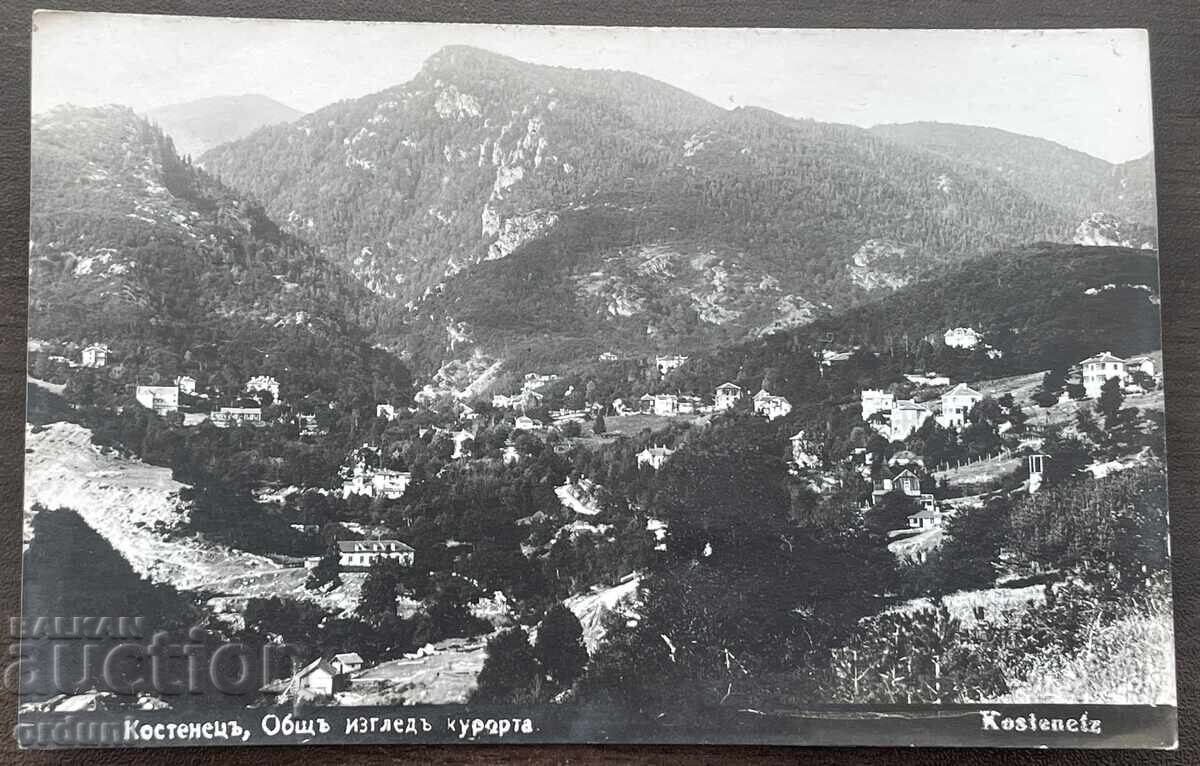 5667 Tsarstvo Bylgaria izgled kurort Kostenets 1929g.