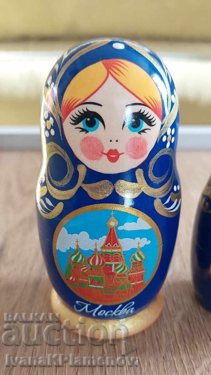 Licitație Set de matrioșka 5 bucăți pentru cunoscători