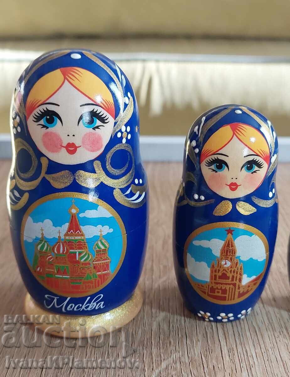 Livrarea Set de matrioșka 5 bucăți pentru cunoscători