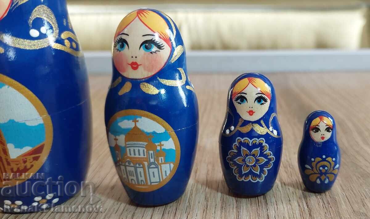 Set de matrioșka 5 bucăți pentru cunoscători - 5