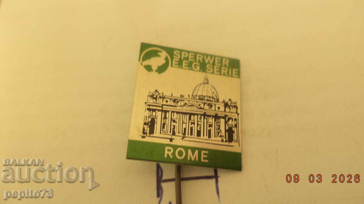 значка рекламна ,Sperwer, верига супермаркети с цена € 1.00 | 1.96 лв.