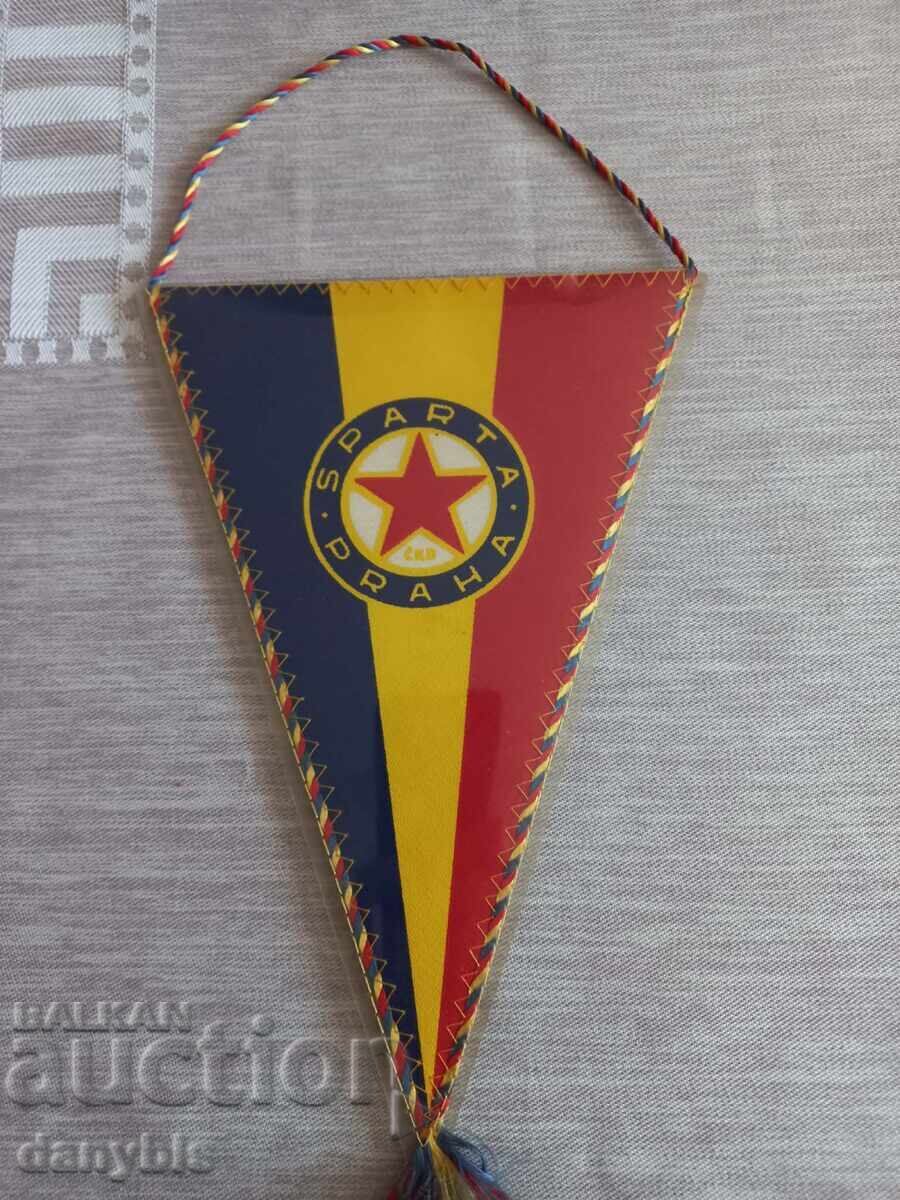 Steag de fotbal - Sparta Praga