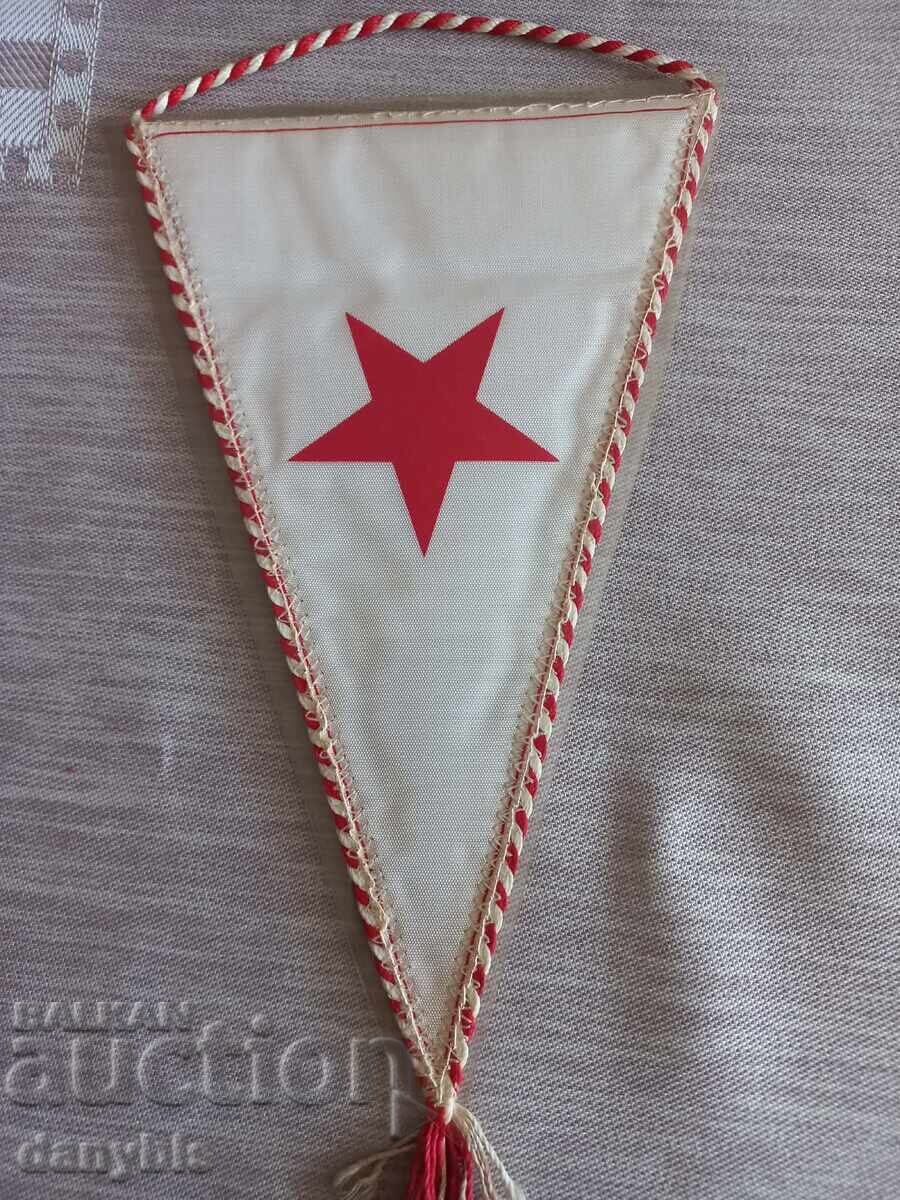 Steag de fotbal - Slavia Praga cu preț € 5.00 | 9.78 BGN
