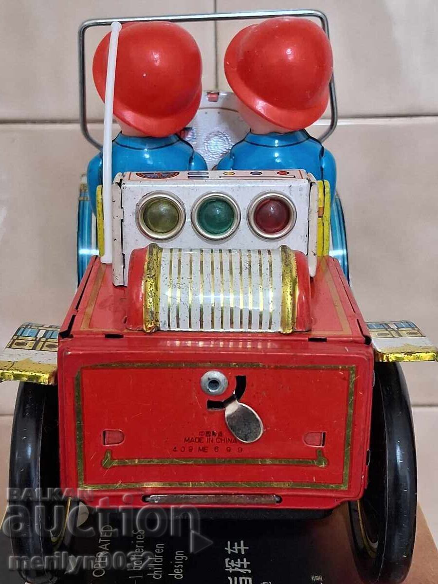 Livrarea Jucărie de tablă pentru copii, mașină de pompieri, cutie, mașină, China