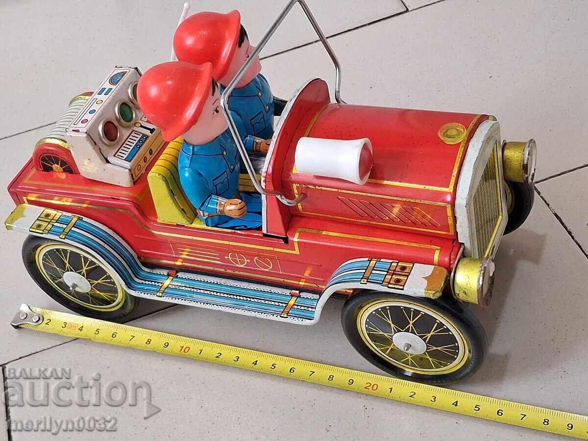 Jucărie de tablă pentru copii, mașină de pompieri, cutie, mașină, China - 6