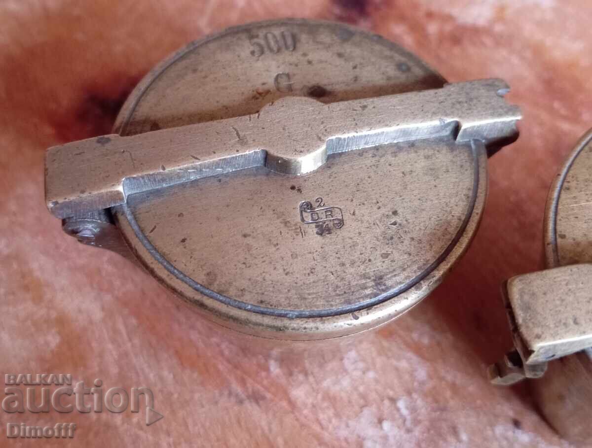 Бронзови аптекарски теглилки - 5