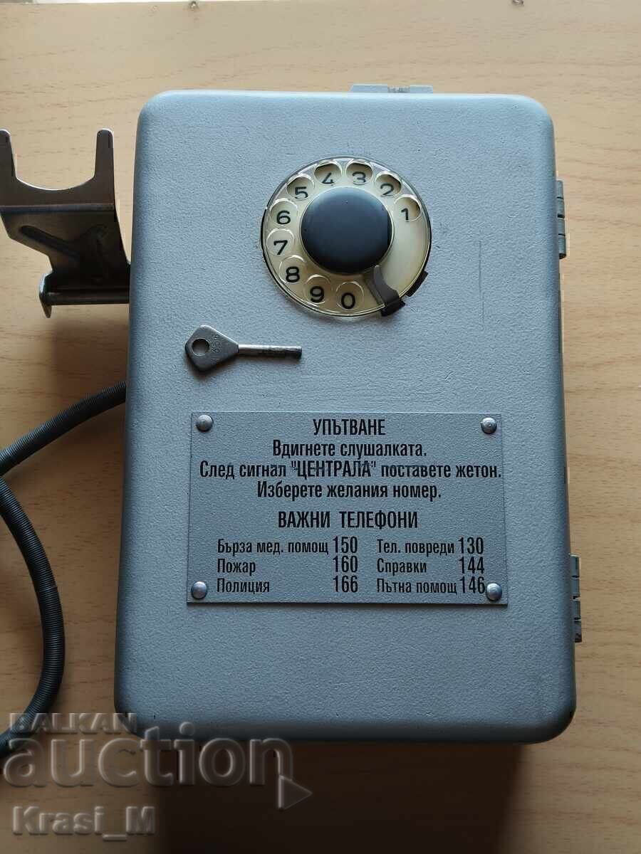 Telefon public stradal socialist pentru 2 st. Calitate de top - 6 Telefon public stradal socialist pentru 2 st. Calitate de top - 6