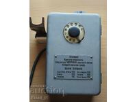 Telefon public stradal pentru 2 bani, fabricat în 1986, NOU