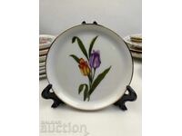 Συλλεκτικό Πορσελάνινο Πιατάκι με Σήμα