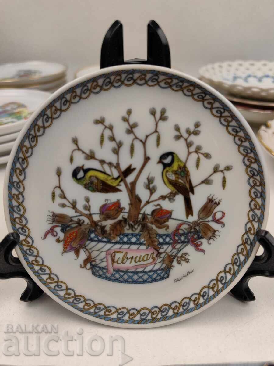 COLECȚIE DE PORȚELAN MICĂ PENTRU PĂSĂRI, TAVĂ PENTRU PĂSĂRI