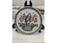 BIRD BIRD COLLECTION STAMP SMALL PORCELAIN DISH DISH