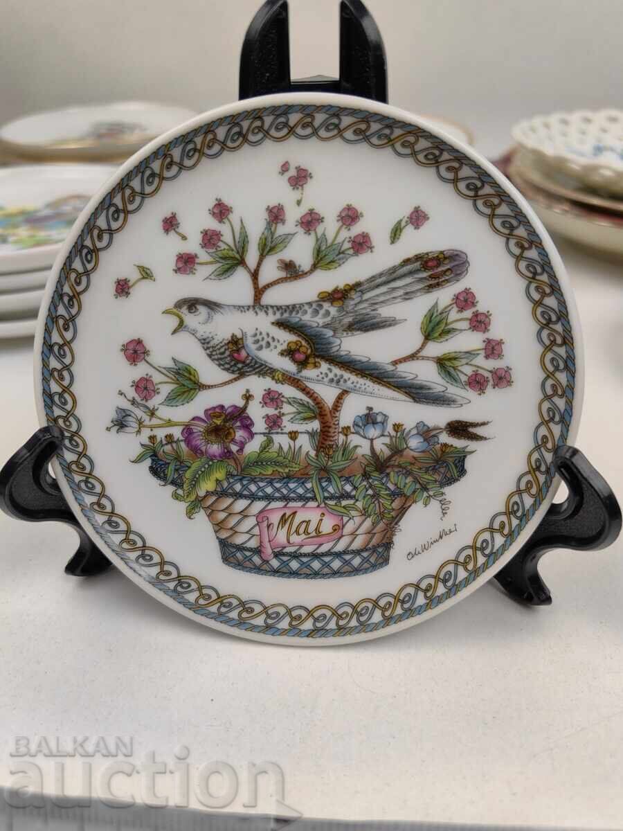 COLECȚIE DE PORȚELAN MICĂ PENTRU PĂSĂRI, TAVĂ PENTRU PĂSĂRI