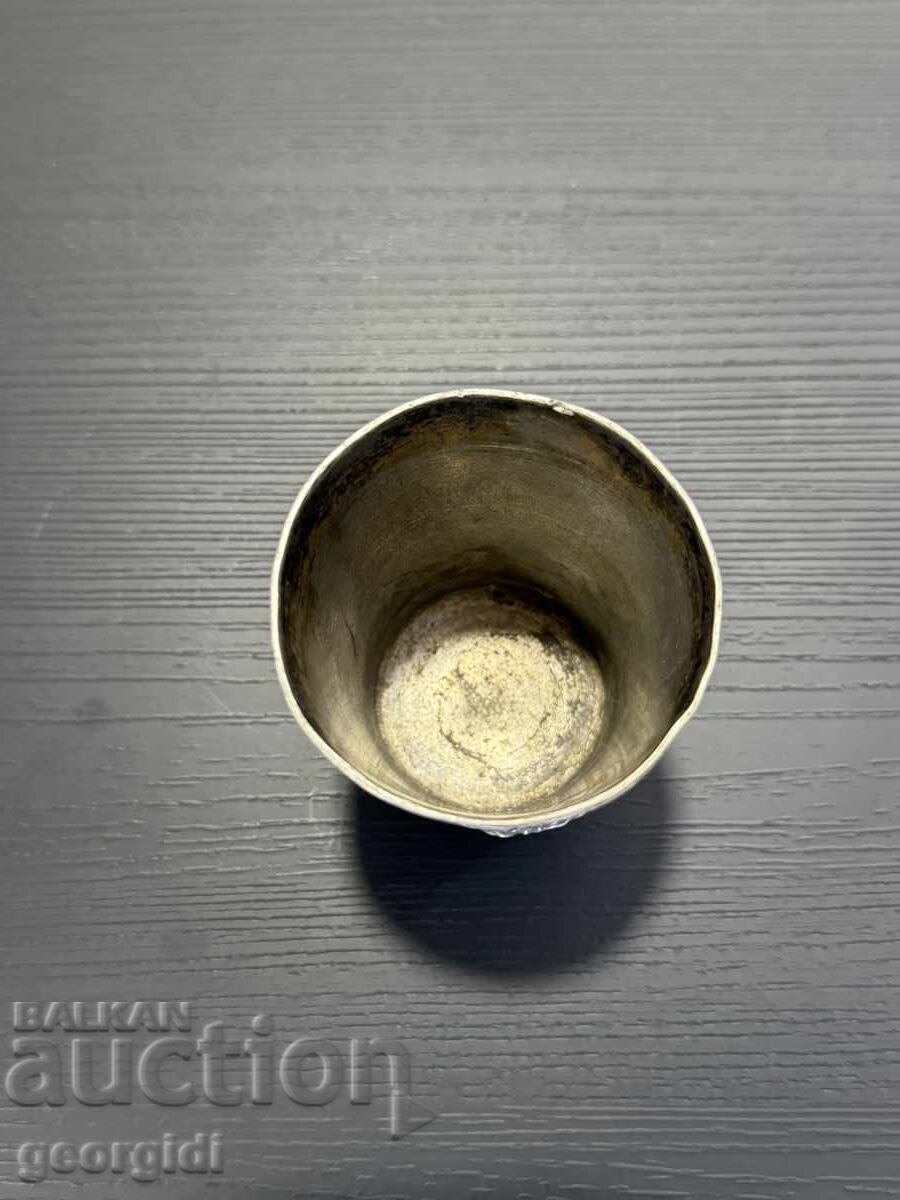 Стара калаена чаша - Арт Нуво XIX -  XX век. №7938 - 6