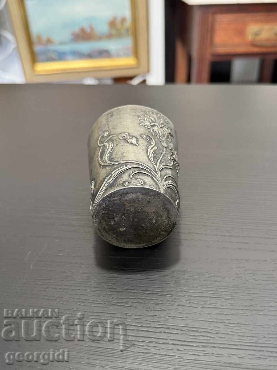 Стара калаена чаша - Арт Нуво XIX -  XX век. №7938 - 7