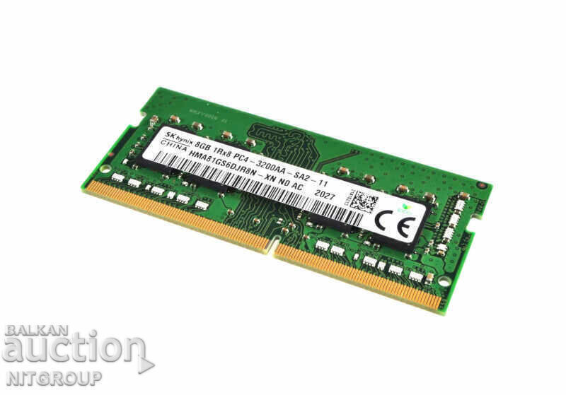 Аукцион SO-DIMM 8GB (8192MB) DDR4 RAM Аукцион SO-DIMM 8GB (8192MB) DDR4 RAM